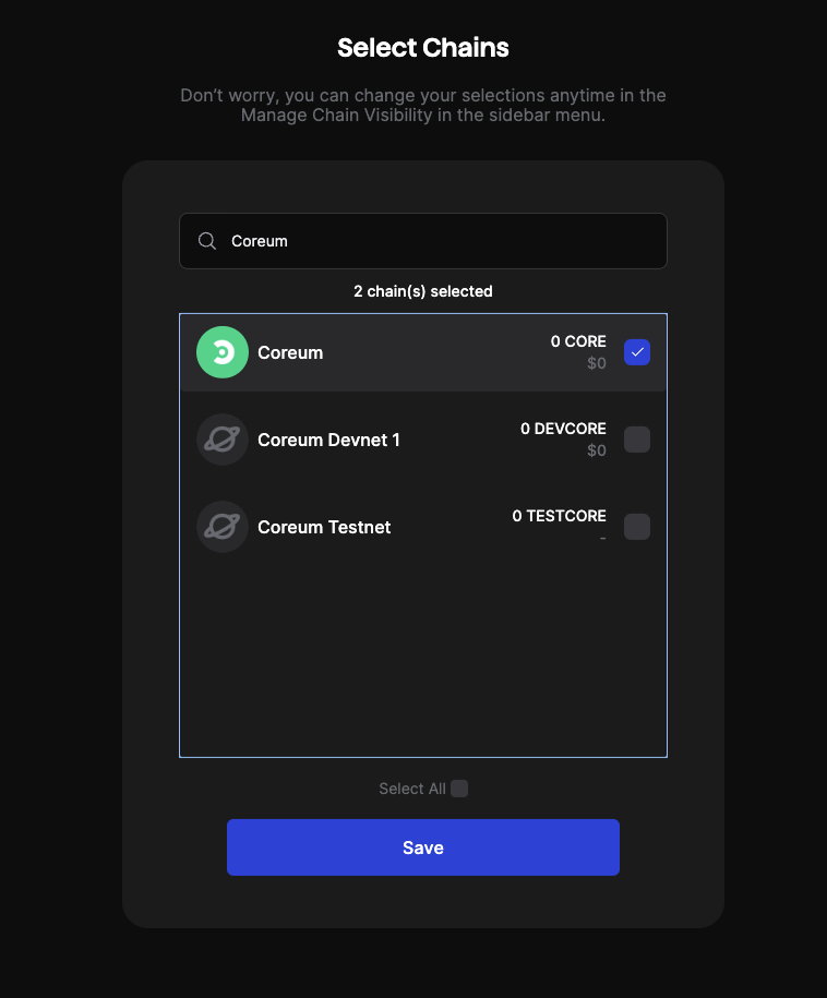 Keplr wallet Step 4